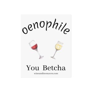 OENOPHILE POSTER