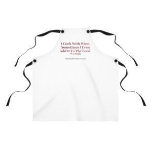 COOK WITH WINE APRON